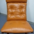 Fauteuil relax en cuir