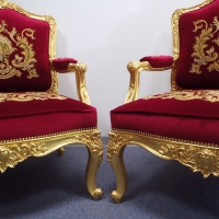 Fauteuils Louis XV