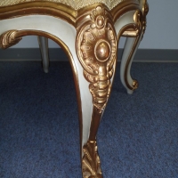 Chaises Louis XV dorées